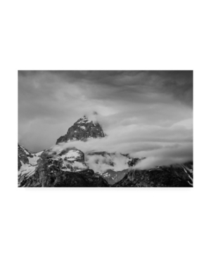 Trademark Global Dan Ballard Snowy Peak 3 Canvas Art In Multi