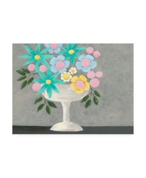 Trademark Global Regina Moore Nouveau Flowers Ii Canvas Art In Multi