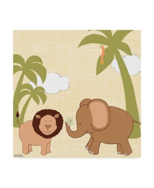 June Erica Vess Baby Jungle Iv Canvas Art - 15