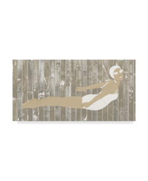 Trademark Global June Erica Vess Vintage Diver Iii Canvas Art In Multi