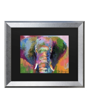 Trademark Global Richard Wallich Elephant 2 Matted Framed Art In Multi