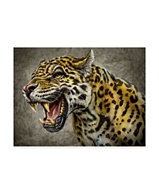 Patrick Lamontagne Jaguar Totem Canvas Art - 37" x 49"