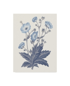 Trademark Global Wild Apple Portfolio Blue Botanical Vi Canvas Art In Multi