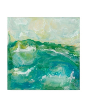 Trademark Global J. Holland Turquoise Sea Ii Canvas Art In Multi