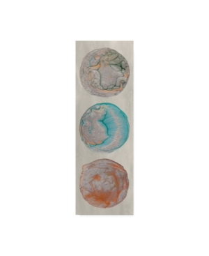 Trademark Global Alicia Ludwig Planet Trio Ii Canvas Art In Multi