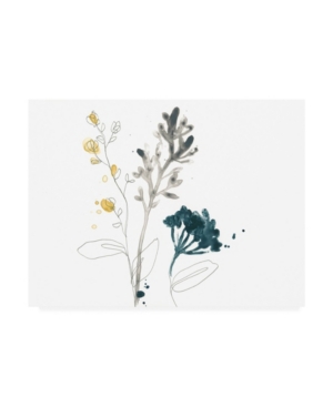 June Erica Vess Navy Garden Inspiration I Canvas Art - 20