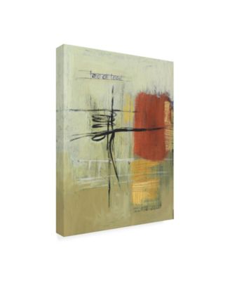 Trademark Global Pablo Esteban Rust and Neutral Abstract Canvas Art - 19.5" x 26"