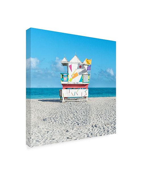 Trademark Global Richard Silver Miami Beach V Lifeguard Canvas Art - 15&quot; x 20&quot; & Reviews - All ...