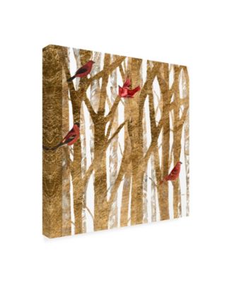 Studio W Red Bird Christmas I Canvas Art - 15.5" x 21"