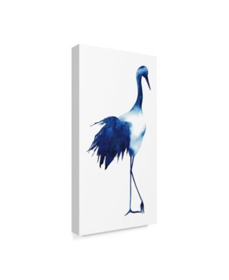 Trademark Global Grace Popp Ink Drop Crane I Canvas Art - 15" x 20"