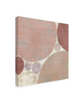 Trademark Global Michael Mullan Circulation I V2 Blush Canvas Art - 15" x 20"
