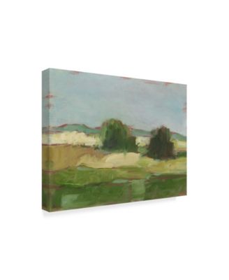 Ethan Harper Rolling Pasture I Canvas Art - 37" x 49"