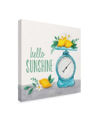 Gabrielle Mcclure Lemon Scale I Canvas Art - 15" x 20"