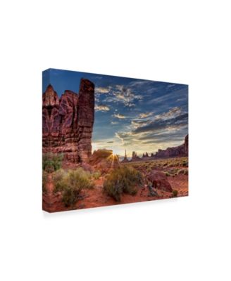 Trademark Global David Drost Valley Beauty IV Canvas Art - 37" x 49"