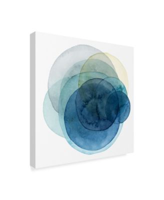Trademark Global Grace Popp Evolving Planets I Canvas Art - 27" x 33"