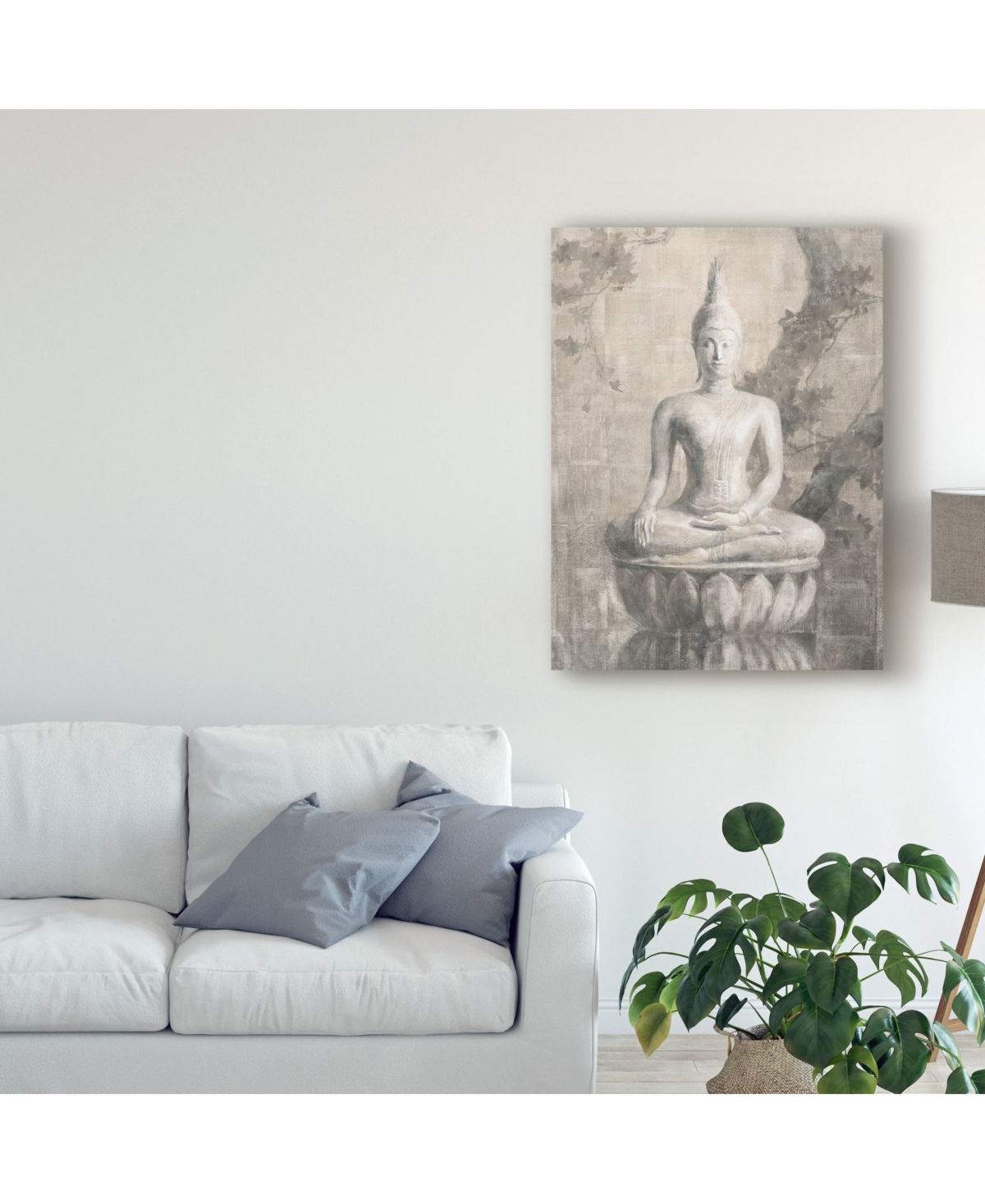Danhui Nai Buddha Neutral Canvas Art -