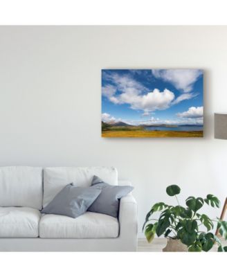Trademark Global Philippe Sainte-Laudy Under the Clouds Lake Canvas Art - 15" x 20"