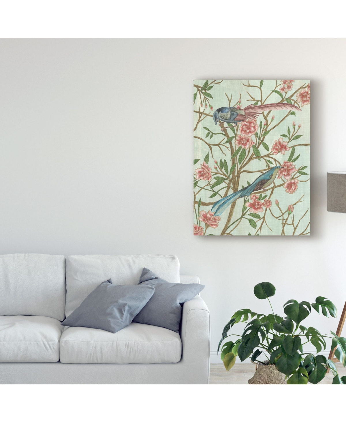 Melissa Wang Delicate Chinoiserie Iv Canvas Art -