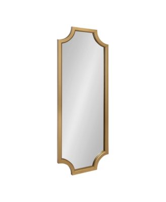 Hogan Framed Scallop Full Length Wall Mirror - 18" x 48"