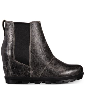 macys sorel wedge boots
