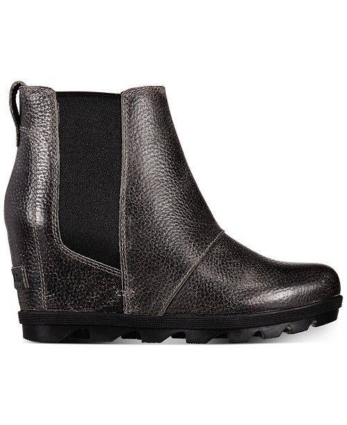 women's joan of arctic wedge ii waterproof chelsea booties
