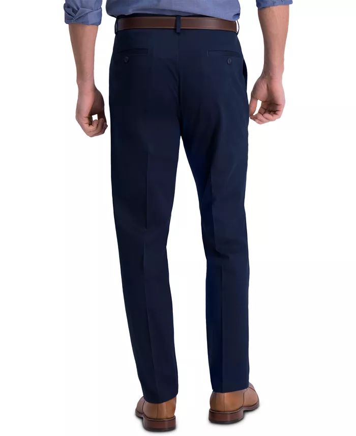 Men’s Iron Free Premium Khaki Straight-Fit Flat-Front Pant - thumbnail 8