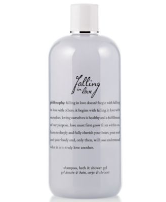 philosophy - falling in love shampoo, body wash & shower gel, 16 oz