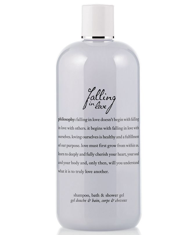 philosophy falling in love 3in1 shampoo, shower gel and bubble bath