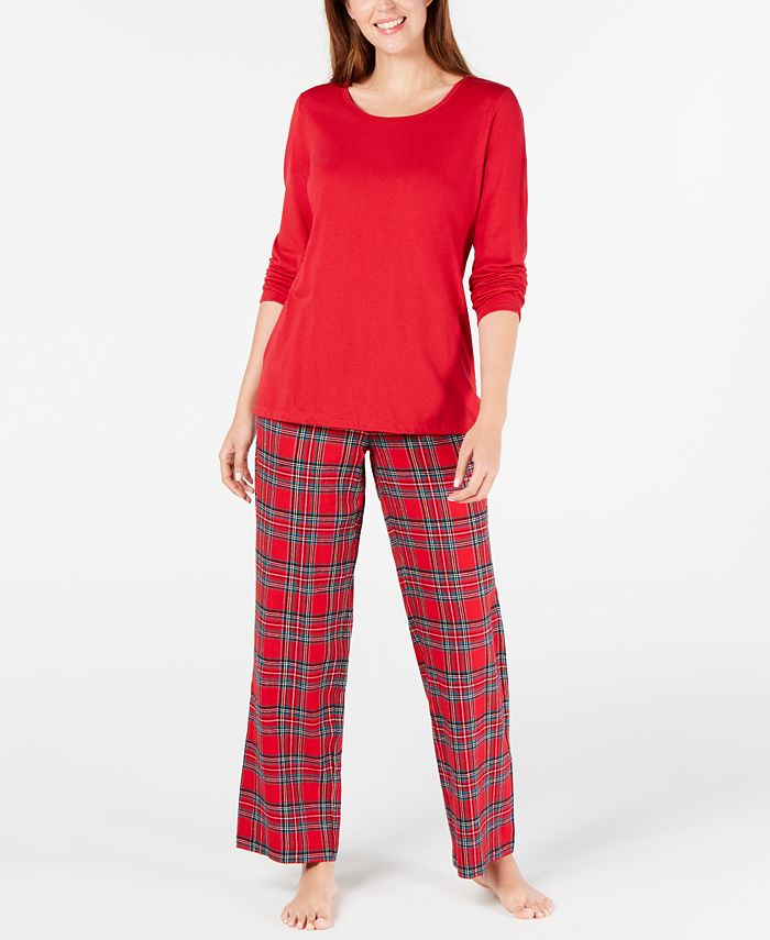Family Pajamas Matching Women's Mix It Brinkley Plaid Family Pajama Set ...