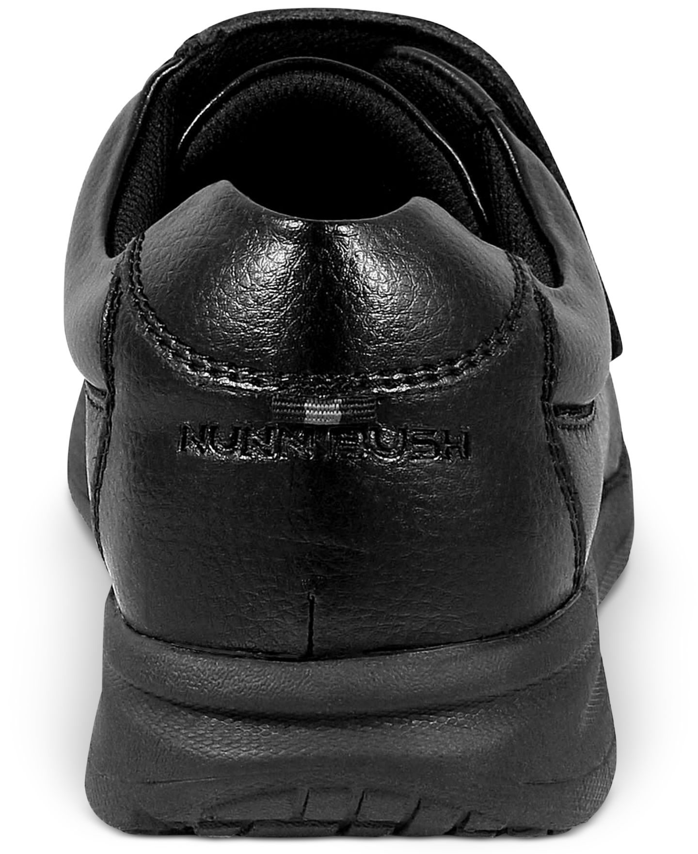 Мужские туфли Nunn Bush Cam-Strap Moc-Toe Lightweight, цвет: Чёрный — фото 4