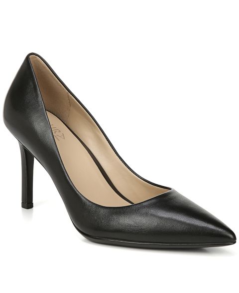 Женские туфли Naturalizer Anna Pointed Toe Pumps, цвет: Чёрный кожаный