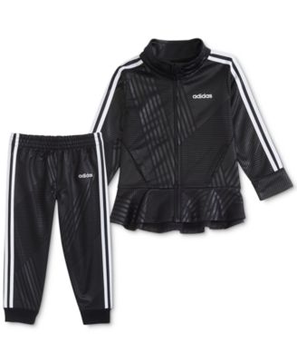 girls black adidas jacket