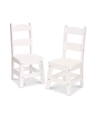 melissa & doug wooden table & chairs set