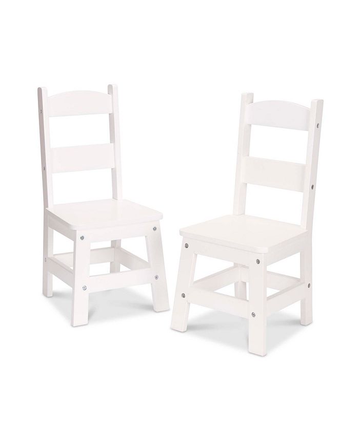 Melissa and top doug wooden chairs