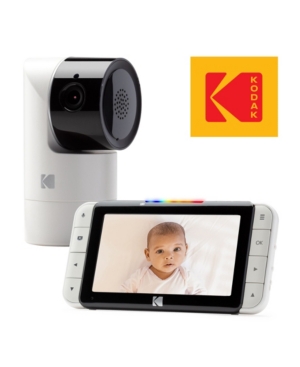 Kodak Cherish C525 Video Baby Monitor With Mobile App - 5" Hd Screen - Hi-Res Baby Camera With Remote Tilt, Pan And Zoom, Two-Way Audio, Night-Vision, Long Range