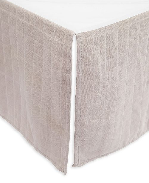 Little Unicorn Warm Grey Cotton Muslin Crib Skirt Reviews All
