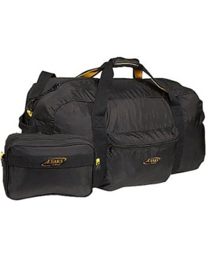 A. Saks 36" Duffel Bag With Pouch In Black