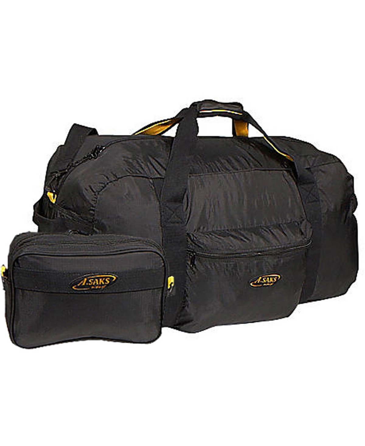 30" Duffel Bag with Pouch - Black