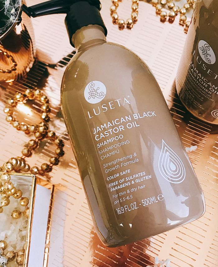 Luseta Beauty Inc Luseta Jamaican Black Castor Oil Shampoo 16.9 Ounces