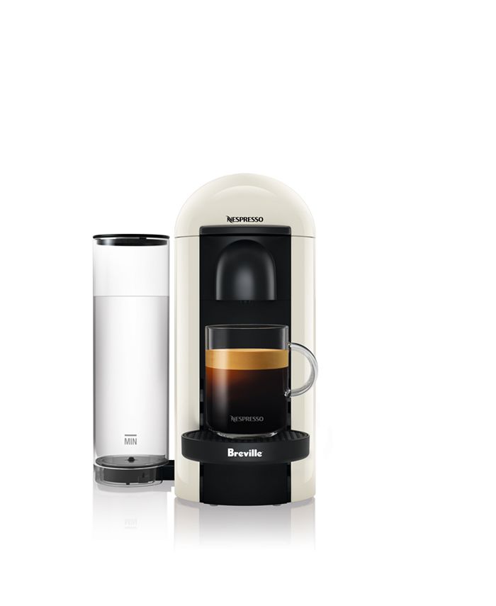 Nespresso by Breville Vertuo Plus White Coffee & Espresso Machine - Macy's
