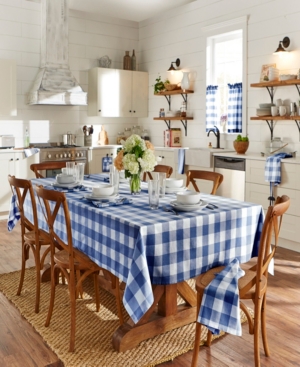 Elrene Farmhouse Living Buffalo Check Tan/White 52