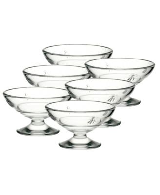Napoleon Bee 6.5-ounce Ice Cream Dishes, Set of 6