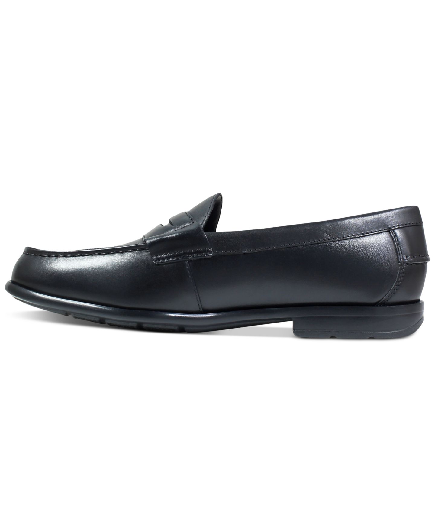 Мужские туфли Nunn Bush Drexel Penny Loafers with Kore Comfort Technology, цвет: Чёрный — фото 7