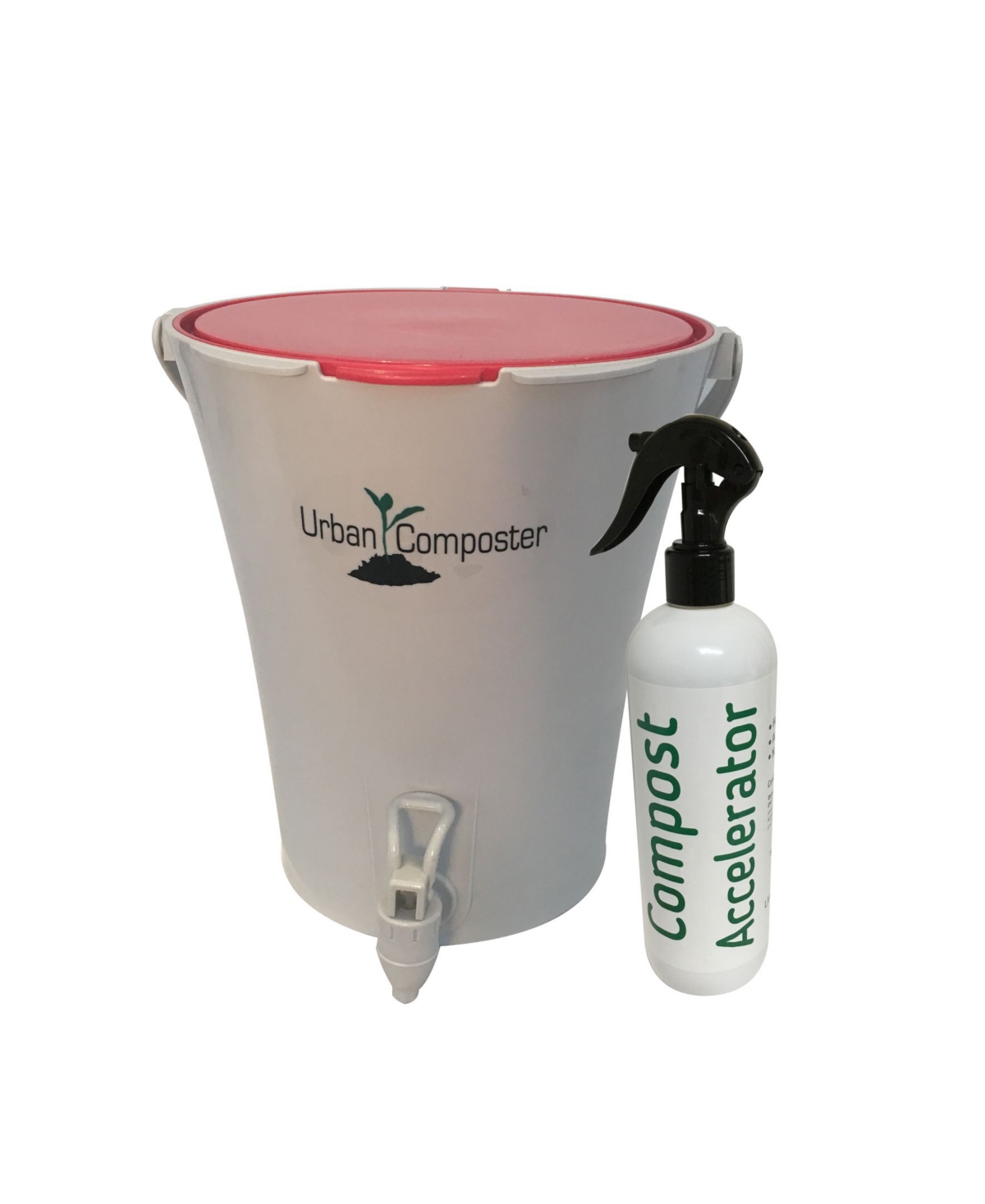 Exaco Trading Urban Composter and Urban Compost Accelerator Spray Kit