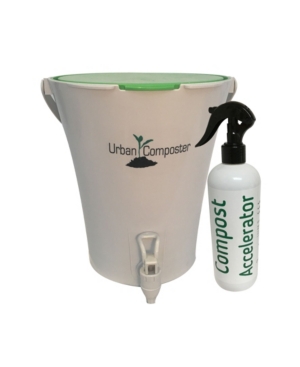 Exaco Trading Urban Composter and Urban Compost Accelerator Spray Kit