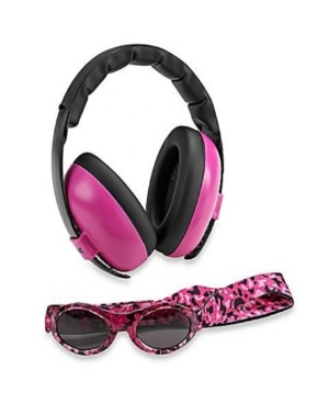 Banz Baby Girls Earmuff and Sunglasses Combos