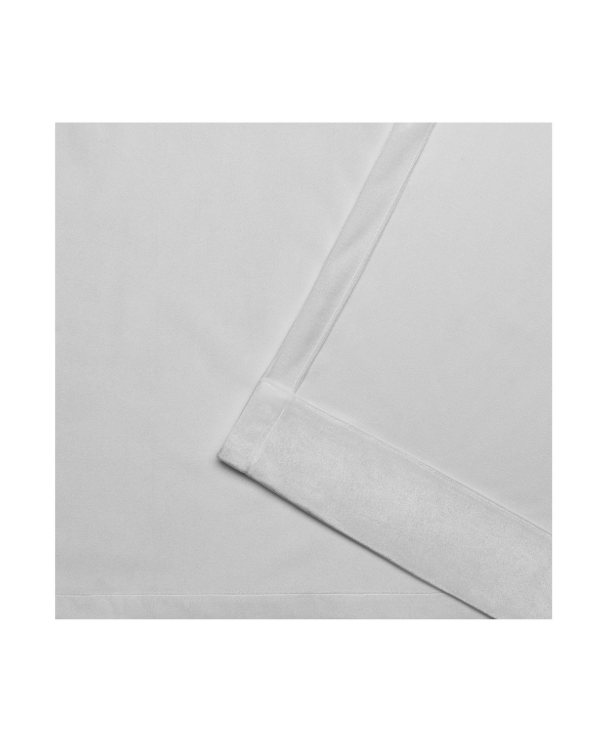 Exclusive Home Curtains Velvet Heavyweight Pinch Pleat Curtain Panel Pair, 27
