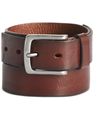 perry ellis brown belt