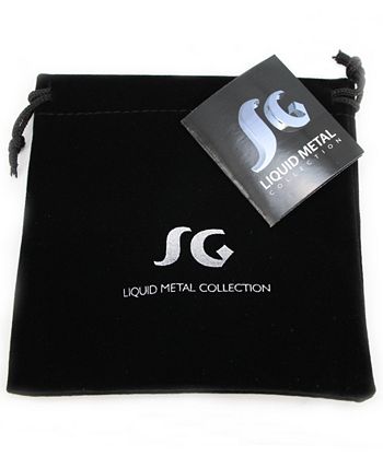 SG Liquid Metal - B11-AS Silver Mesh Bracelet
