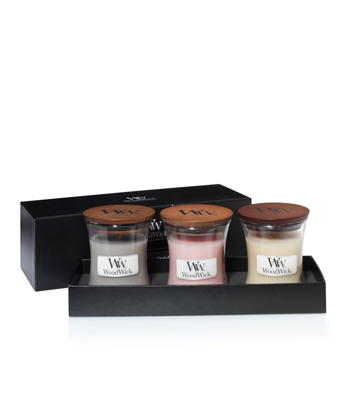 WoodWick Candle CLOSEOUT! WoodWick Harvest Mini Candle Gift Set Macy's